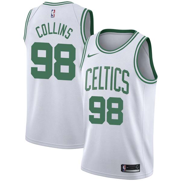 Jason Collins Celtics #98 Twill Jerseys 