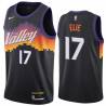 Black_City_The_Valley Mario Elie SUNS #17 Twill Basketball Jersey FREE SHIPPING