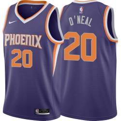 Purple Jermaine O'Neal SUNS #20 Twill Basketball Jersey FREE SHIPPING