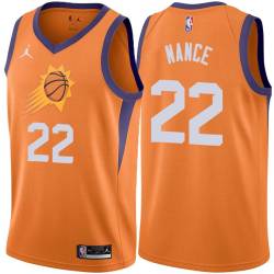 Orange Larry Nance SUNS #22 Twill Basketball Jersey FREE SHIPPING