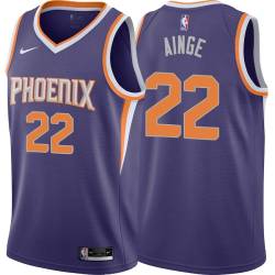 Purple Danny Ainge SUNS #22 Twill Basketball Jersey FREE SHIPPING