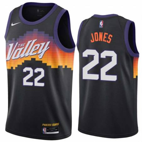 Black_City_The_Valley James Jones SUNS #22 Twill Basketball Jersey FREE SHIPPING