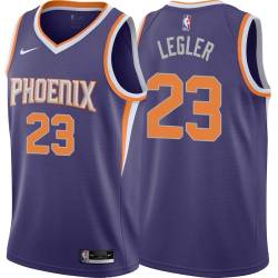 Purple Tim Legler SUNS #23 Twill Basketball Jersey FREE SHIPPING