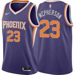 Purple Paul McPherson SUNS #23 Twill Basketball Jersey FREE SHIPPING