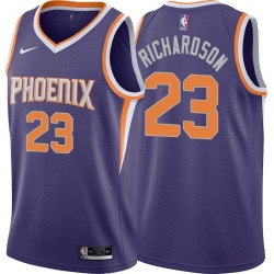 Purple Jason Richardson SUNS #23 Twill Basketball Jersey FREE SHIPPING