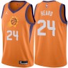 Orange Gar Heard SUNS #24 Twill Basketball Jersey FREE SHIPPING