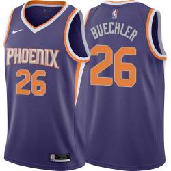 Purple Jud Buechler SUNS #26 Twill Basketball Jersey FREE SHIPPING