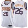 White2 Jud Buechler SUNS #26 Twill Basketball Jersey FREE SHIPPING