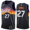 Black_City_The_Valley Tony Dumas SUNS #27 Twill Basketball Jersey FREE SHIPPING