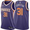 Purple Bob Christian SUNS #31 Twill Basketball Jersey FREE SHIPPING