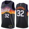 Black_City_The_Valley Amar'e Stoudemire SUNS #32 Twill Basketball Jersey FREE SHIPPING