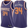 Purple McCoy McLemore SUNS #34 Twill Basketball Jersey FREE SHIPPING