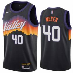 Black_City_The_Valley Loren Meyer SUNS #40 Twill Basketball Jersey FREE SHIPPING