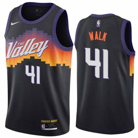 Black_City_The_Valley Neal Walk SUNS #41 Twill Basketball Jersey FREE SHIPPING