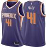 Purple Neal Walk SUNS #41 Twill Basketball Jersey FREE SHIPPING