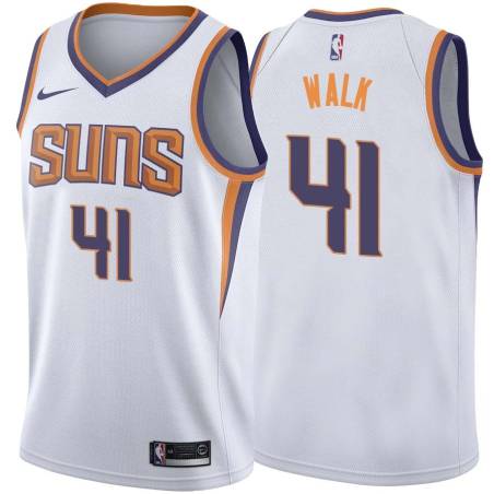 White2 Neal Walk SUNS #41 Twill Basketball Jersey FREE SHIPPING