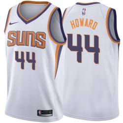 White2 Greg Howard SUNS #44 Twill Basketball Jersey FREE SHIPPING