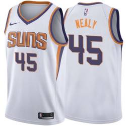 White2 Ed Nealy SUNS #45 Twill Basketball Jersey FREE SHIPPING