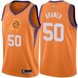 Orange Joel Kramer SUNS #50 Twill Basketball Jersey FREE SHIPPING