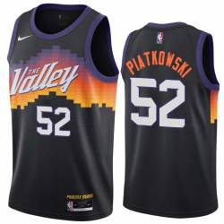 Black_City_The_Valley Eric Piatkowski SUNS #52 Twill Basketball Jersey FREE SHIPPING