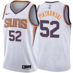 White2 Eric Piatkowski SUNS #52 Twill Basketball Jersey FREE SHIPPING