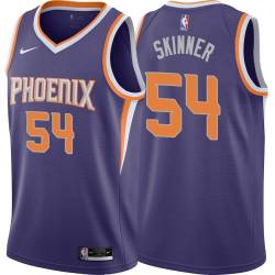 Purple Brian Skinner SUNS #54 Twill Basketball Jersey FREE SHIPPING