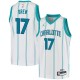 White Bryce Drew Hornets #17 Twill Basketball Jersey FREE SHIPPING