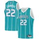 Teal2 Tom Chambers Hornets #22 Twill Basketball Jersey FREE SHIPPING