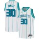 White Troy Daniels Hornets #30 Twill Basketball Jersey FREE SHIPPING