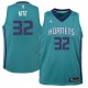 Teal Greg Kite Hornets #32 Twill Basketball Jersey FREE SHIPPING