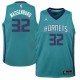 Teal Tony Massenburg Hornets #32 Twill Basketball Jersey FREE SHIPPING