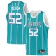 Teal2 Matt Geiger Hornets #52 Twill Basketball Jersey FREE SHIPPING