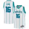 White 2021 Draft Scottie Lewis Hornets #16 Twill Basketball Jersey FREE SHIPPING