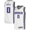 White Toney Douglas Kings #0 Twill Basketball Jersey FREE SHIPPING