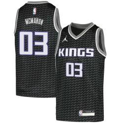Black Jack McMahon Kings #03 Twill Basketball Jersey FREE SHIPPING