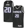 Black Alex Hannum Kings #20 Twill Basketball Jersey FREE SHIPPING