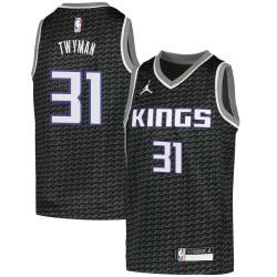Black Jack Twyman Kings #31 Twill Basketball Jersey FREE SHIPPING
