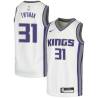 White Jack Twyman Kings #31 Twill Basketball Jersey FREE SHIPPING