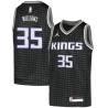 Black Mike Williams Kings #35 Twill Basketball Jersey FREE SHIPPING