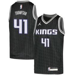 Black LaSalle Thompson Kings #41 Twill Basketball Jersey FREE SHIPPING