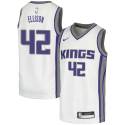 Pervis Ellison Kings #42 Twill Basketball Jersey FREE SHIPPING