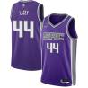 21-22_Purple_Diamond Sam Lacey Kings #44 Twill Basketball Jersey FREE SHIPPING