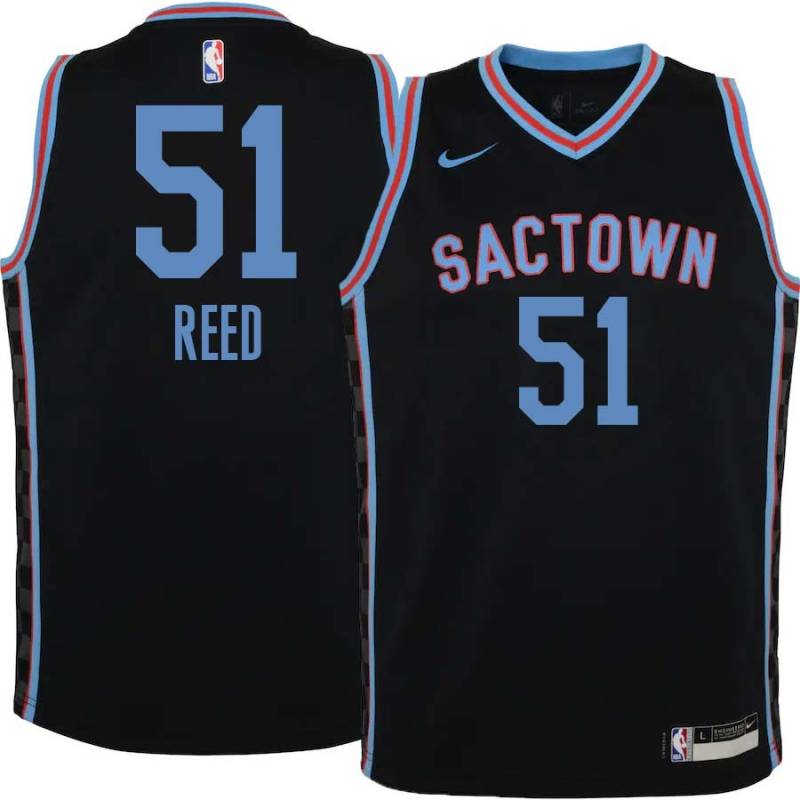 20-21_Black_City Hub Reed Kings #51 Twill Basketball Jersey FREE SHIPPING