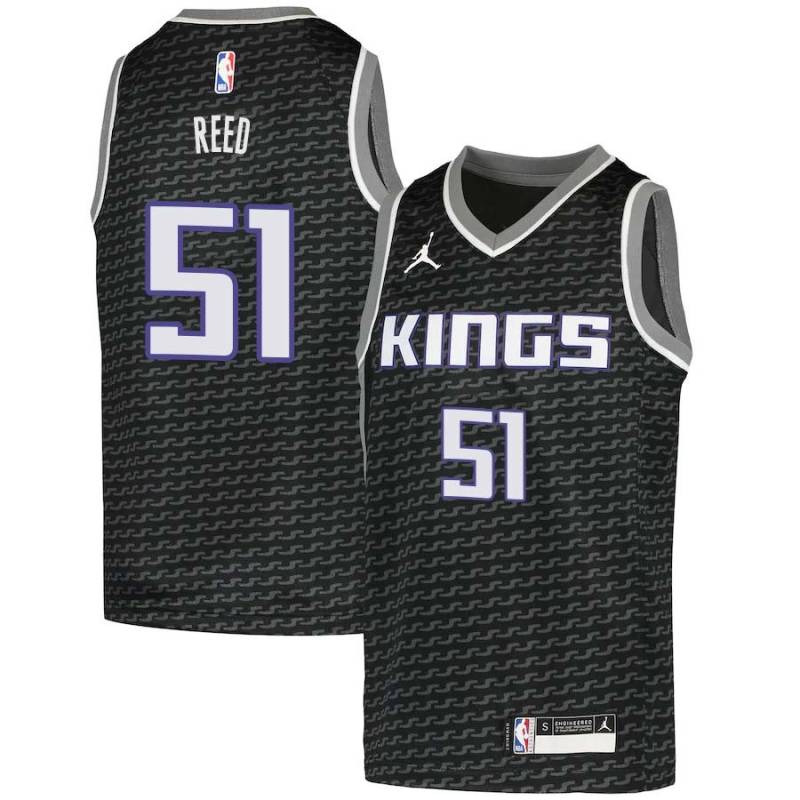 Black Hub Reed Kings #51 Twill Basketball Jersey FREE SHIPPING