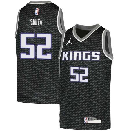 Black Jabari Smith Kings #52 Twill Basketball Jersey FREE SHIPPING