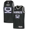 Black Brad Miller Kings #52 Twill Basketball Jersey FREE SHIPPING