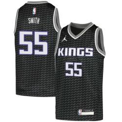 Black Jabari Smith Kings #55 Twill Basketball Jersey FREE SHIPPING