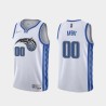 White_Earned Anthony Avent Magic #00 Twill Basketball Jersey FREE SHIPPING