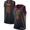 Black Jeremy Pargo Twill Basketball Jersey -Cavaliers #8 Pargo Twill Jerseys, FREE SHIPPING