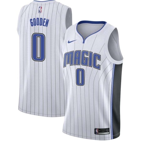 Space_City Drew Gooden Magic #0 Twill Basketball Jersey FREE SHIPPING